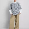 Alapvető oversize pamut póló