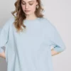 Alapvető oversize pamut póló