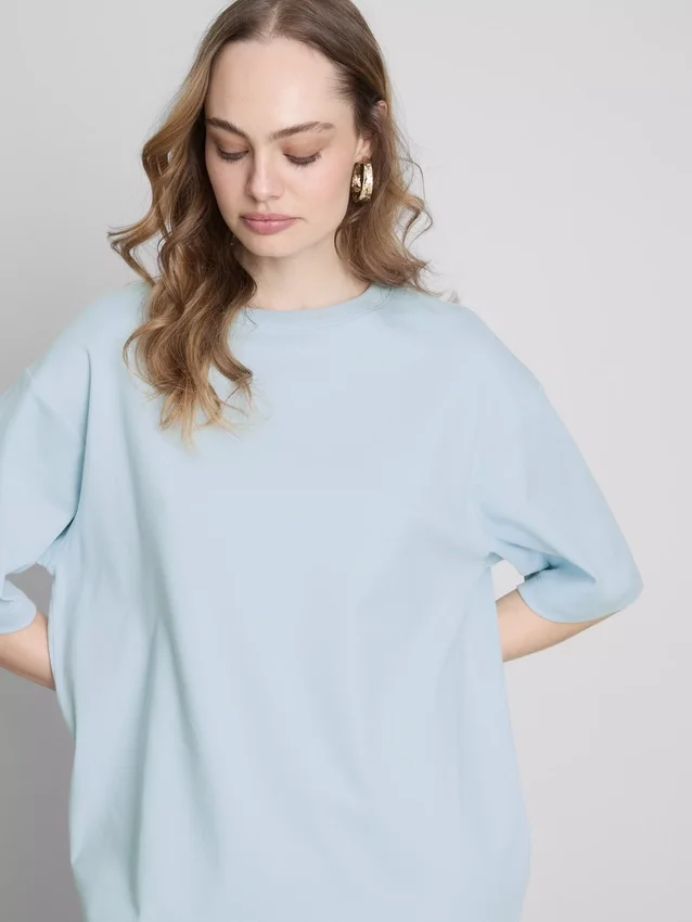 Alapvető oversize pamut póló