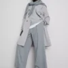 Alapvető, övvel ellátott trenchcoat