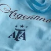 Argentin labdarúgó-motívumú vászon táska