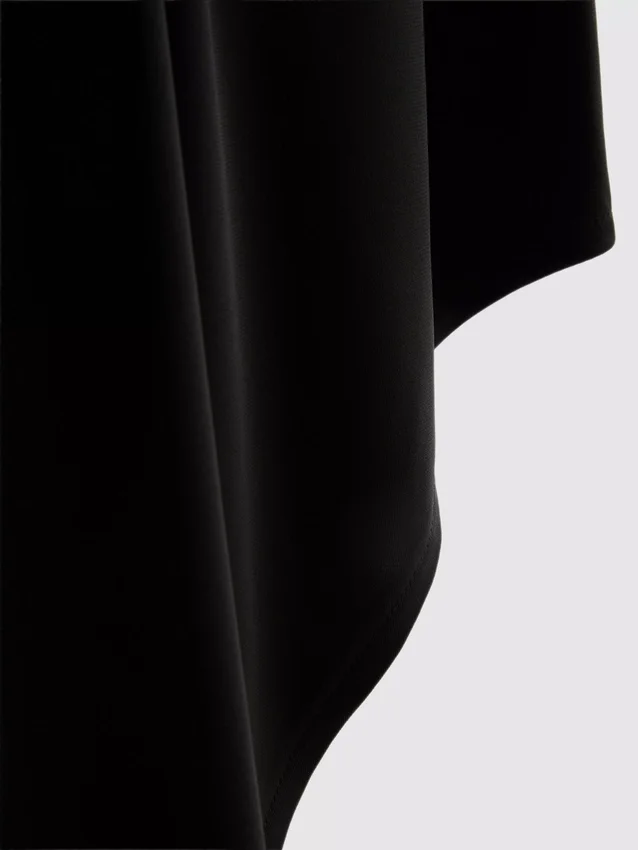 Aszimmetrikus jersey midi szoknya
