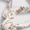 Bandana-mintás, nyakpántos bikini felső