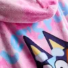 Bluey kapucnis frottír poncsó
