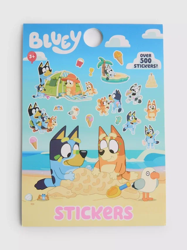 Bluey matricás könyv