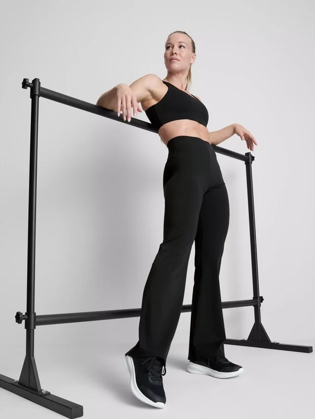Bodysculpt Performance magas derékú, táguló szárú leggings