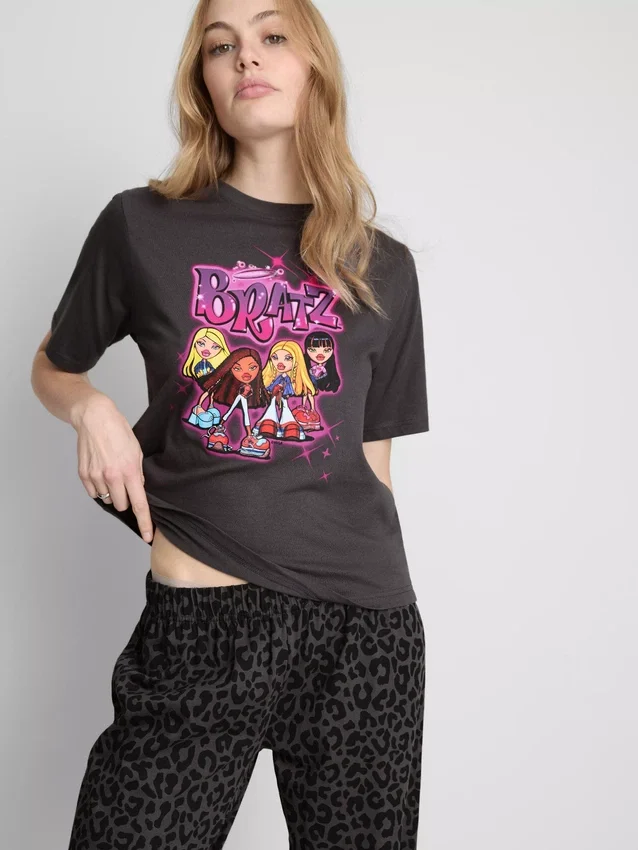 Bratz pamut leopárd mintás pizsama
