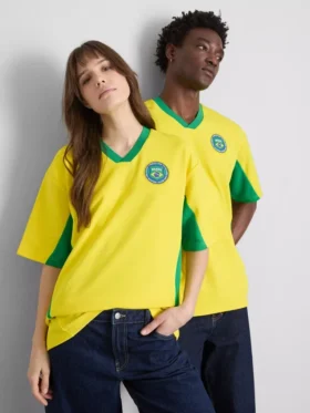 Brazil rövid ujjú hálós póló