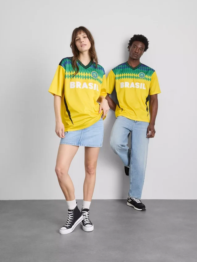 Brazil rövid ujjú póló