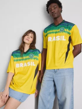 Brazil rövid ujjú póló