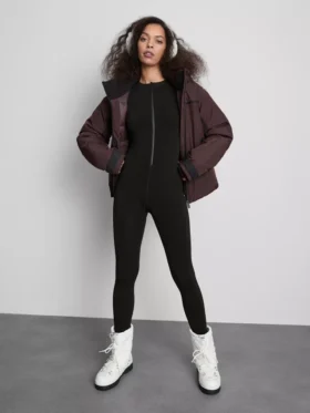 Bársonyos plüss jumpsuit