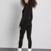 Bársonyos plüss jumpsuit