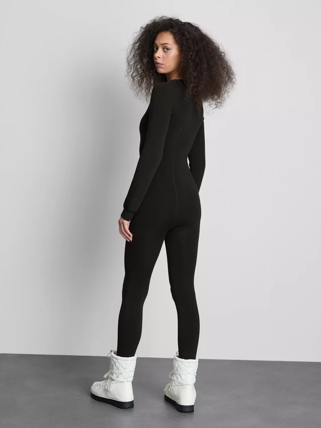 Bársonyos plüss jumpsuit