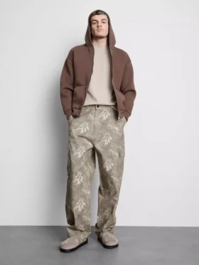 Camo cargo nadrág
