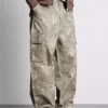 Camo cargo nadrág