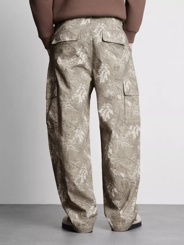 Camo cargo nadrág