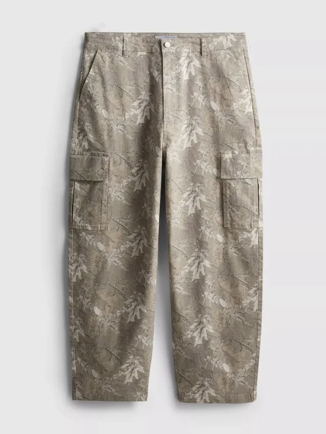 Camo cargo nadrág