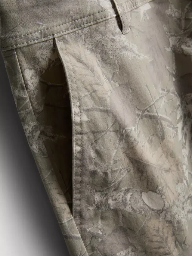 Camo cargo nadrág