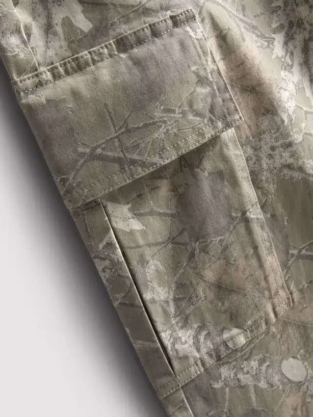 Camo cargo nadrág