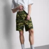 Camo hálós rövidnadrág