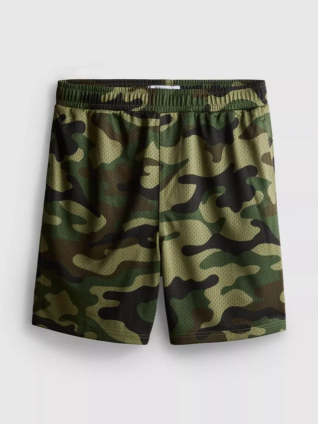 Camo hálós rövidnadrág