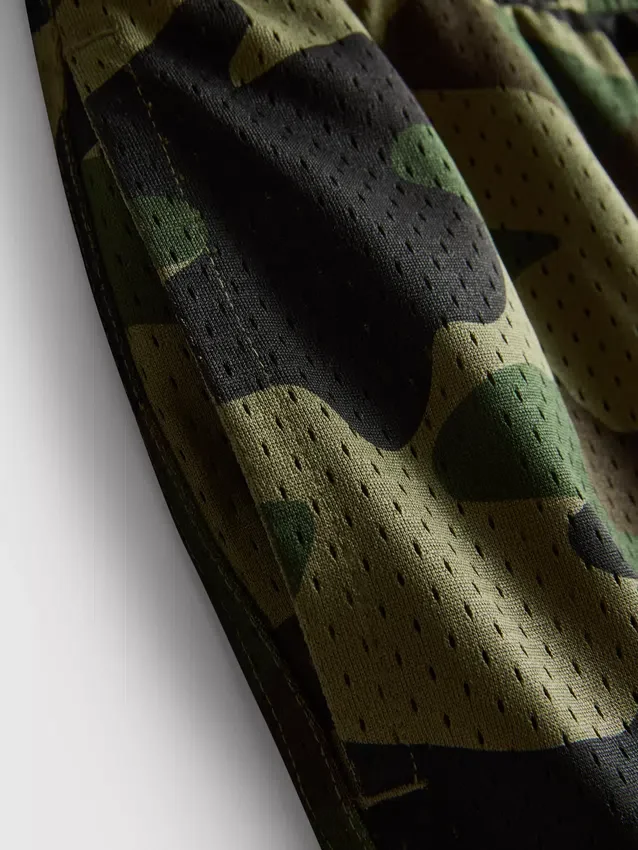 Camo hálós rövidnadrág