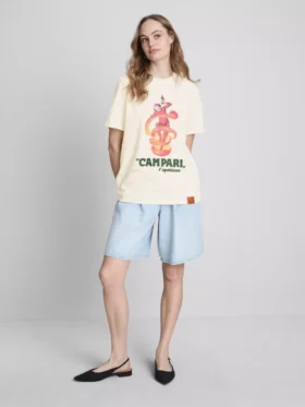 Campari pamut, kerek nyakú póló