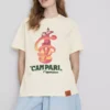 Campari pamut, kerek nyakú póló