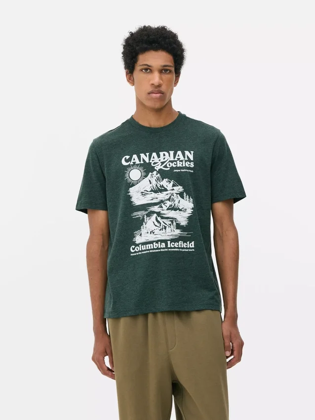 Canadian Rockies rövid ujjú póló