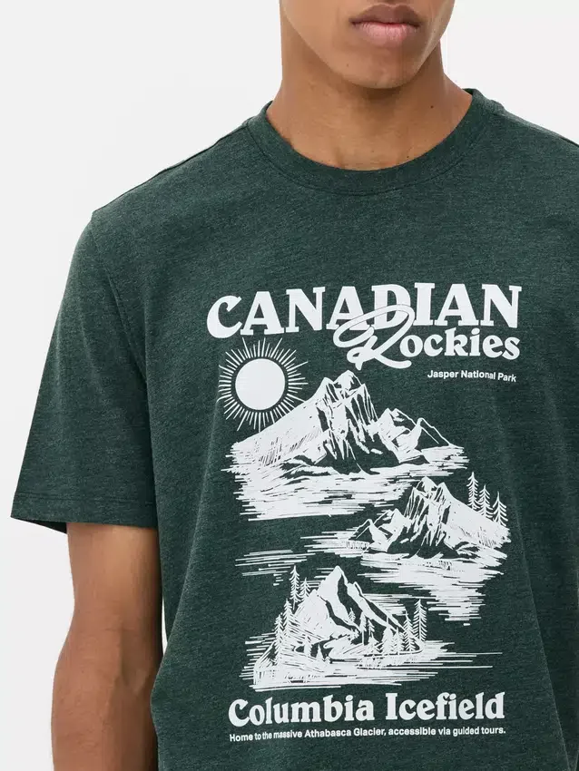 Canadian Rockies rövid ujjú póló