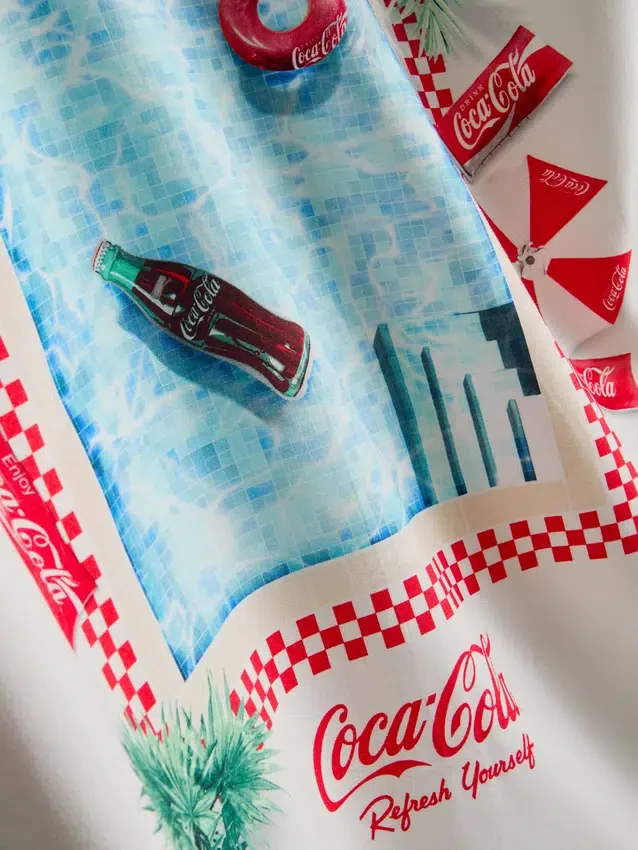 Coca-Cola rövid ujjú ing