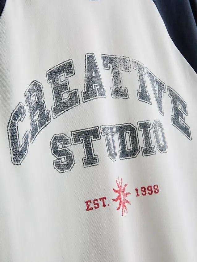 Creative Studio raglán póló