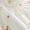 Cseresznye színű, csipkés szegélyű, lebegő bralette
