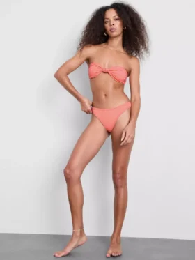 Csíkos brazil bikini alsó