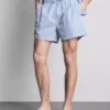 Csíkos pizsamás rövidnadrág