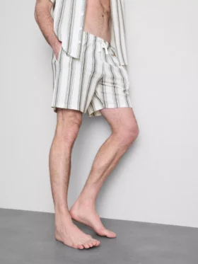 Csíkos pizsamás rövidnadrág