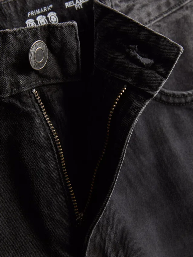 Denim cargo rövidnadrág