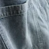 Denim cargo rövidnadrág