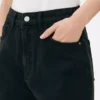 Denim „mom” rövidnadrág