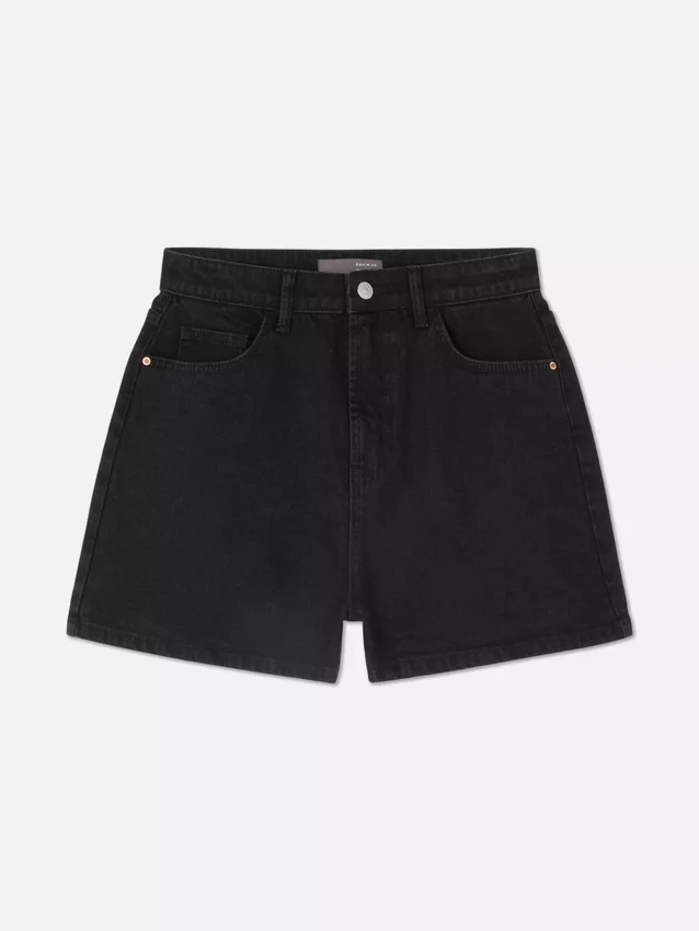 Denim „mom” rövidnadrág