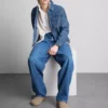 Denim trucker kabát