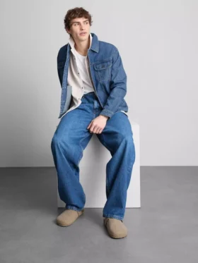 Denim trucker kabát