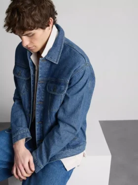 Denim trucker kabát