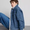 Denim trucker kabát