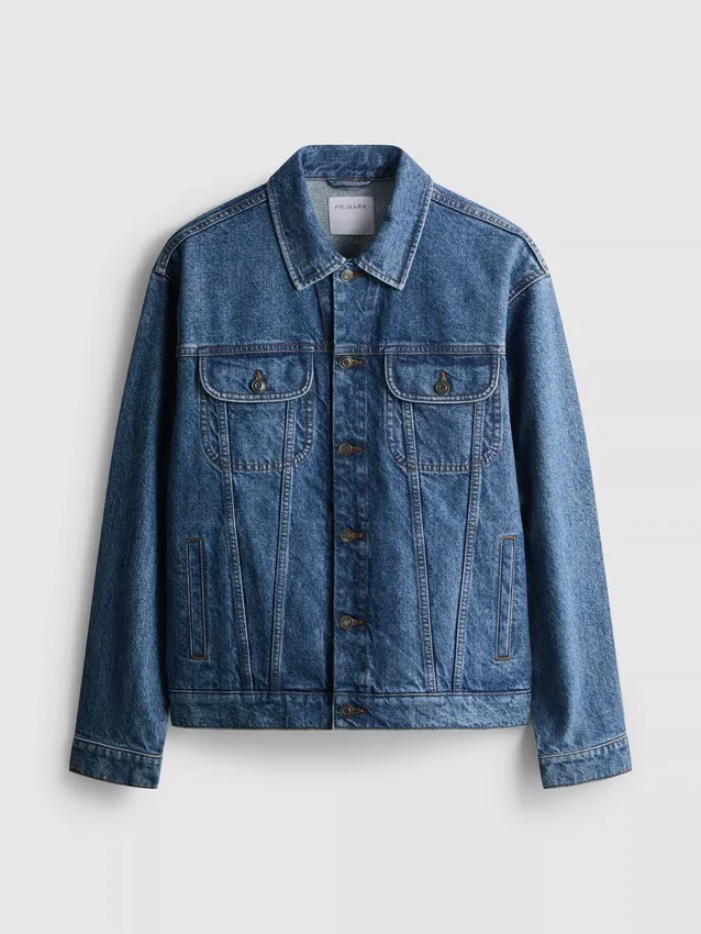 Denim trucker kabát