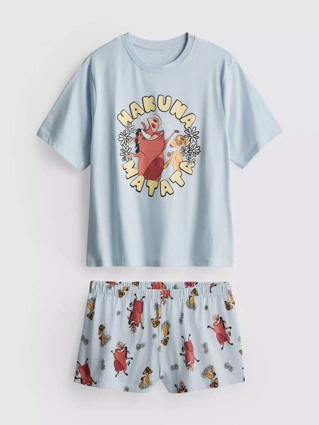 Disney Az Oroszlánkirály „Hakuna Matata” mintás pizsama