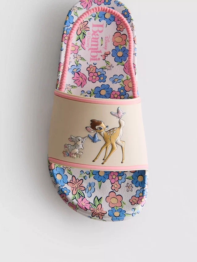 Disney Bambi hátul nyitott papucs
