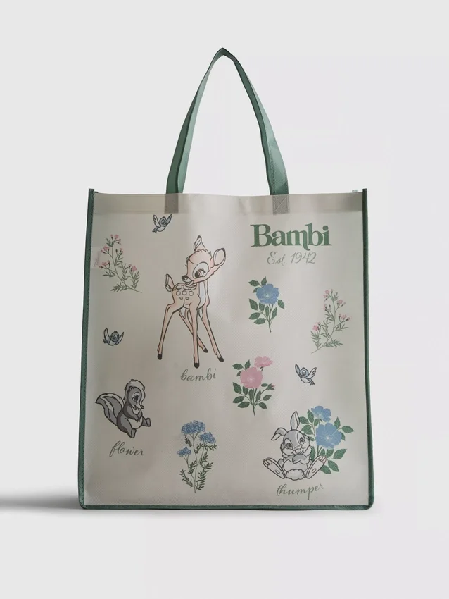 Disney Bambi nagy, újrahasználható bevásárlószatyor