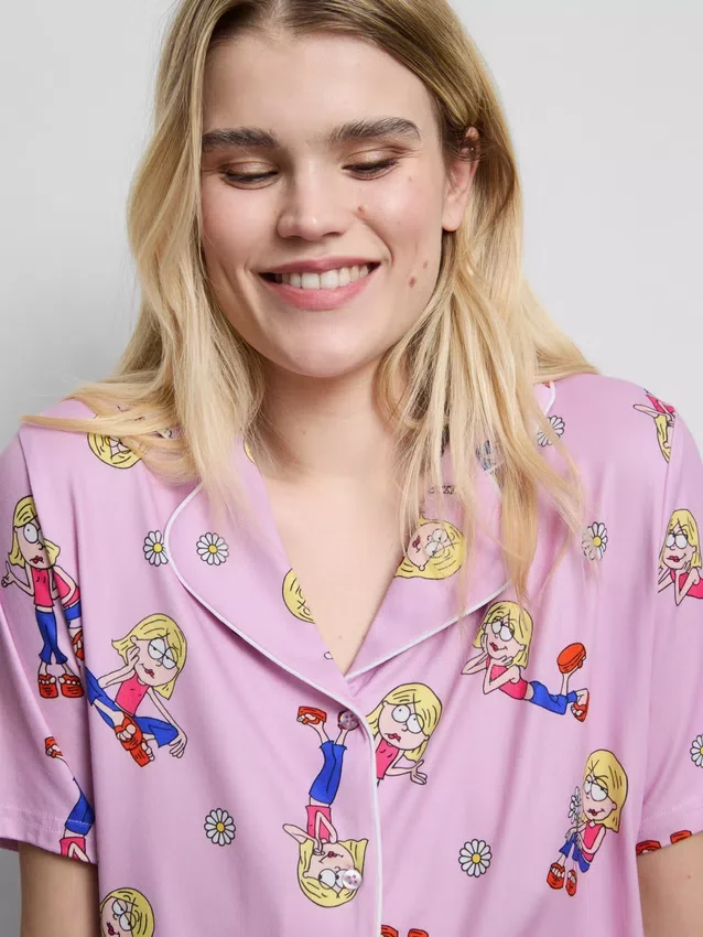 Disney Lizzie McGuire „Boyfriend Shorty” pizsama