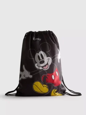 Disney Mickey egér grafikás húzózsinóros táska